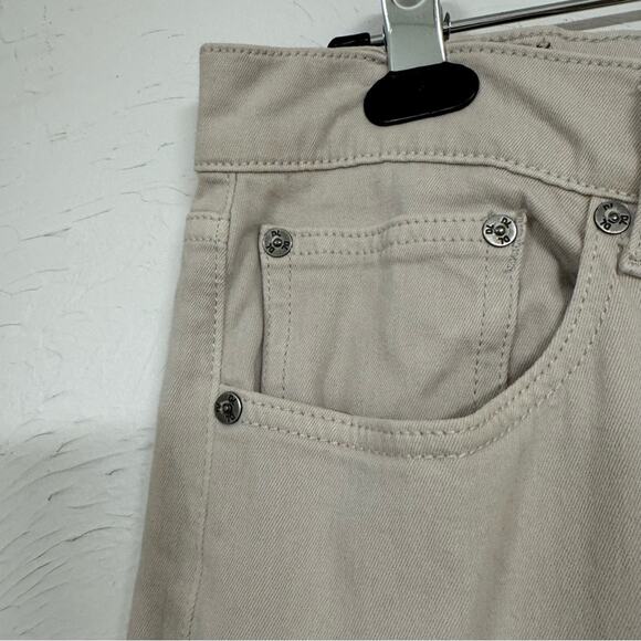 DL 1961 Tan Vince Casual Straight Jeans Mens 35 XTWill Classic Denim - Picture 7 of 14